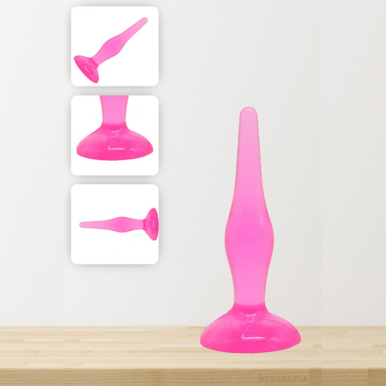 Anal Plug Dildo Model-A Pembe