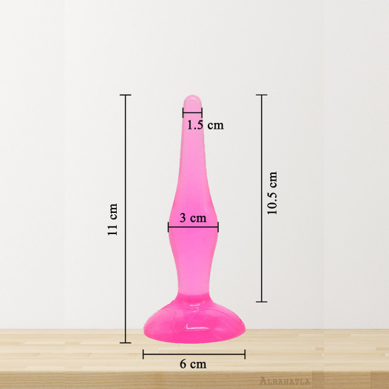 Anal Plug Dildo Model-A Pembe