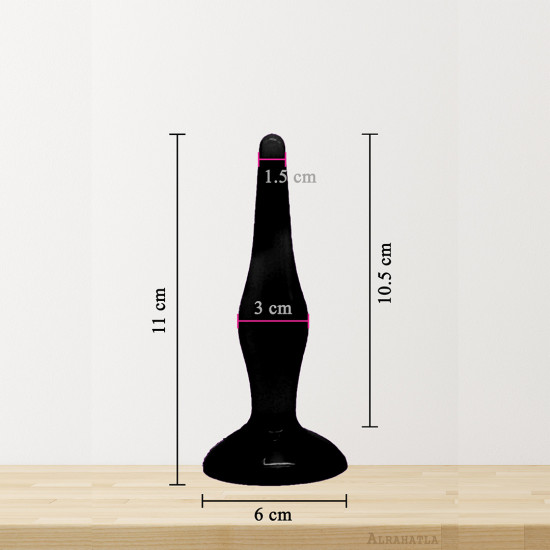 Anal Plug Dildo Model-A Siyah