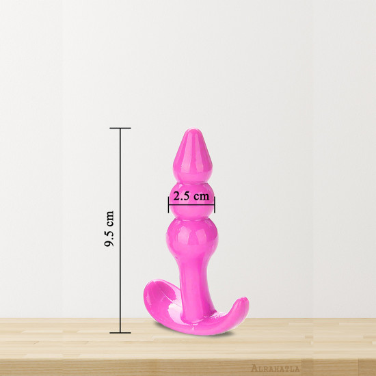 Anal Plug Dildo Model-D Pembe