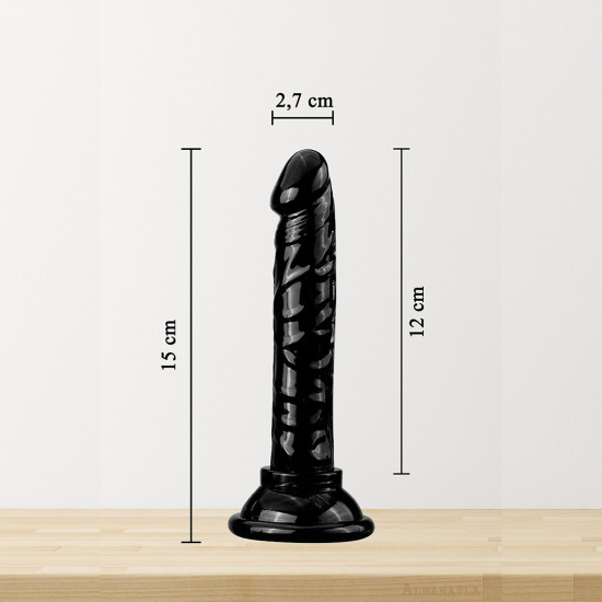 15 cm Dildo Anal Plug Siyah