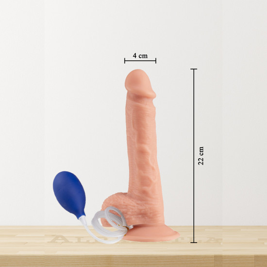  Fışkırtmalı Gerçekçi Dildo Boşalan Püskürtmeli Squirting Kaliteli Dildo